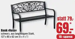 B1 Discount Baumarkt Bank Rosa Angebot
