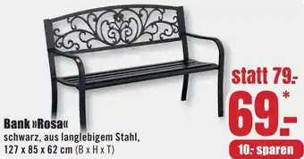 B1 Discount Baumarkt Bank Rosa Angebot