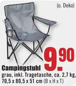 B1 Discount Baumarkt Campingstuhl Angebot