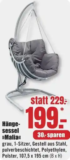 B1 Discount Baumarkt Hängesessel Malia Angebot