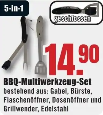 B1 Discount Baumarkt BBQ-Multiwerkzeug-Set Angebot