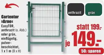 B1 Discount Baumarkt Gartentor Arne Angebot