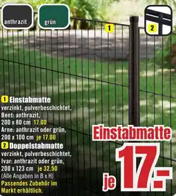 B1 Discount Baumarkt Einstabmatte Angebot