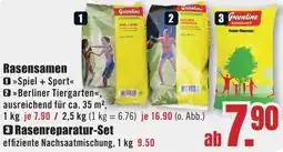 B1 Discount Baumarkt Rasensamen oder Rasenreparatur-Set Angebot
