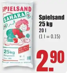 B1 Discount Baumarkt Spielsand Angebot