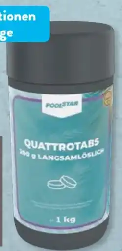 Aldi Süd Poolstar Quattrotabs Angebot