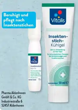 Aldi Süd Vitalis Insektenstich Roll-on Angebot