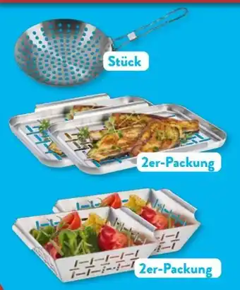 Aldi Süd BBQ Edelstahl-Grillplatten Angebot