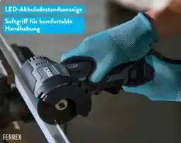 Aldi Süd Ferrex Akku-Winkelschleifer Angebot