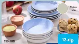 Aldi Süd Crofton Geschirr-Set 12 tlg Angebot