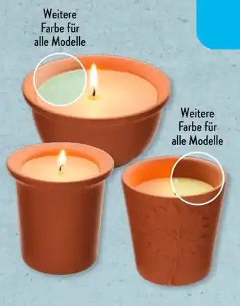 Aldi Süd Home Creation Terrakotta-Citronella-Kerze Angebot