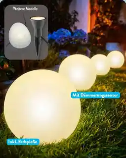 Aldi Süd Casalux Solar-Bodenlichterkette Angebot