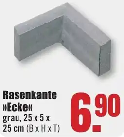 B1 Discount Baumarkt Rasenkante Ecke Angebot