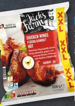 Aldi Süd Jack’s Farm Chicken Wings XXL Angebot