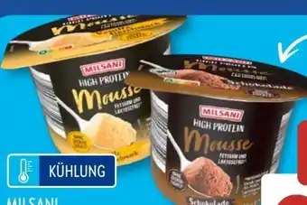 Aldi Süd Milsani High-Protein-Mousse Angebot