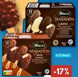 Aldi Süd Mucci Sensation Stieleis Mini Angebot