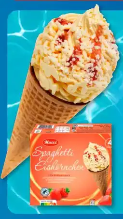 Aldi Süd Mucci Spaghetti-Eishörnchen Angebot