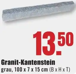 B1 Discount Baumarkt Granit-Kantenstein Angebot