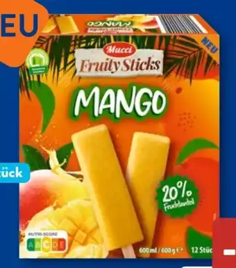 Aldi Süd Mucci Frucht Sticks Mango Angebot