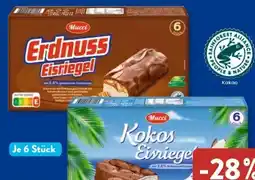 Aldi Süd Mucci Erdnuss Eisriegel Angebot