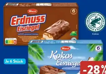 Aldi Süd Mucci Erdnuss Eisriegel Angebot