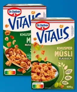 Aldi Süd Dr. Oetker Vitalis Schoko Müsli klassisch Angebot