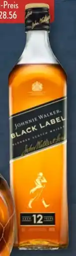 Aldi Süd Johnnie Walker Black Label Blended Scotch Whisky 12 Y Angebot
