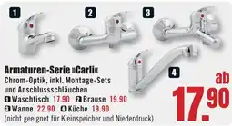B1 Discount Baumarkt Armaturen-Serie Carli Angebot