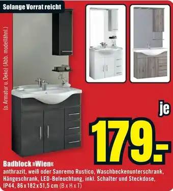 B1 Discount Baumarkt Badblock Wien Angebot