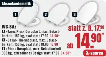 B1 Discount Baumarkt WC-Sitz Angebot