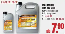B1 Discount Baumarkt CONCEP-TECH Motorenöl DX 5W-30 Angebot