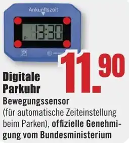 B1 Discount Baumarkt Digitale Parkuhr Angebot