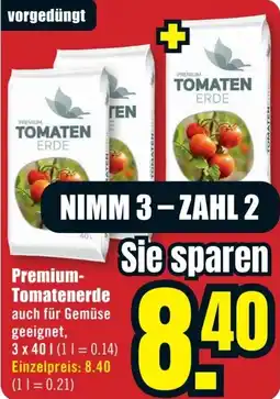 B1 Discount Baumarkt Premium Tomatenerde Angebot