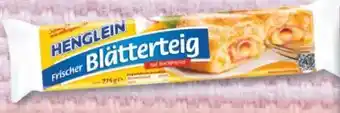 Edeka Henglein Frischer Blätterteig Angebot