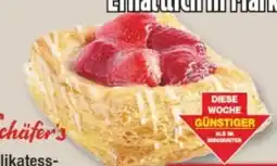 Edeka Schäfer's Delikatess Erdbeerplunder Angebot