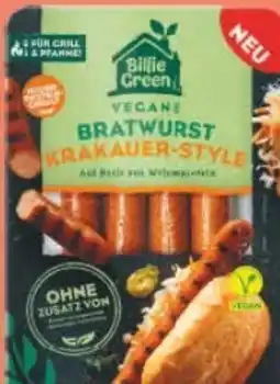 Edeka Billie Green Vegane Bratwurst Angebot