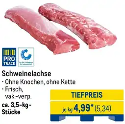 METRO Schweinelachse Angebot