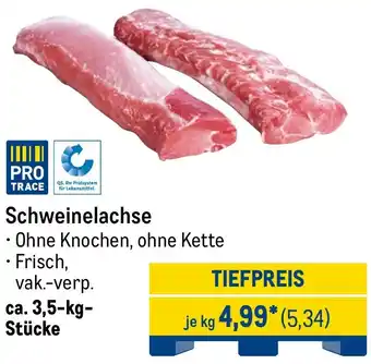 METRO Schweinelachse Angebot
