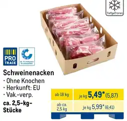 METRO Schweinenacken Angebot