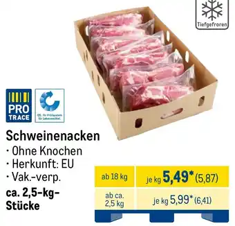 METRO Schweinenacken Angebot