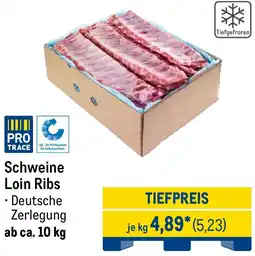 METRO Schweine Loin Ribs Angebot