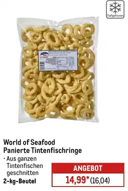 METRO World of Seafood Panierte Tintenfischringe Angebot