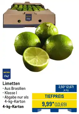 METRO METRO Chef Limetten Angebot
