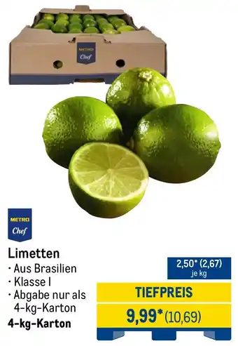 METRO METRO Chef Limetten Angebot