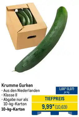 METRO Krumme Gurken Angebot