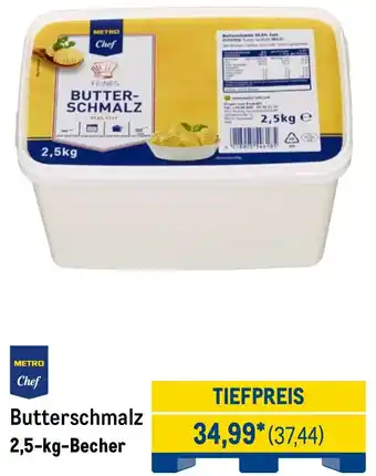 METRO METRO Chef Butterschmalz Angebot