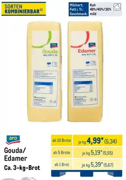 METRO aro Gouda/ Edamer Angebot