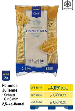 METRO METRO Chef Pommes Julienne Angebot