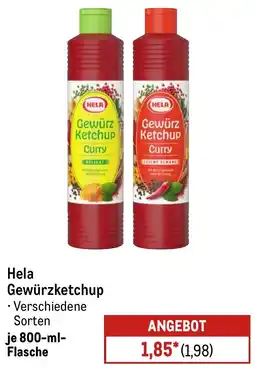 METRO Hela Gewürzketchup Angebot