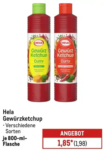 METRO Hela Gewürzketchup Angebot